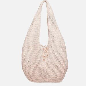 Walter Baker Issey Raffia Hobo Bag Natural